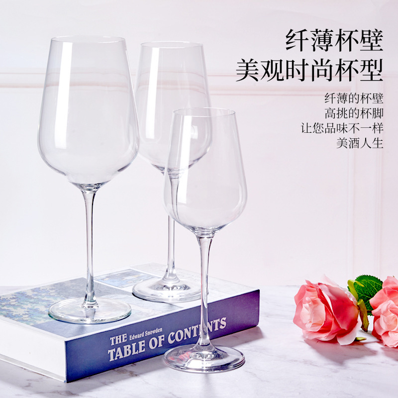 Juego de copas de vino tinto de cristal para el hogar Copa europea creativa Copa de vino grande decantador de vino