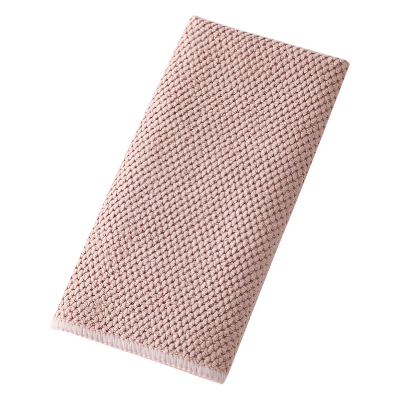 Grano de maíz microfibra estropajo personalizado plato de tela muebles paño de limpieza absorbente descontaminación cocina trapo al por mayor