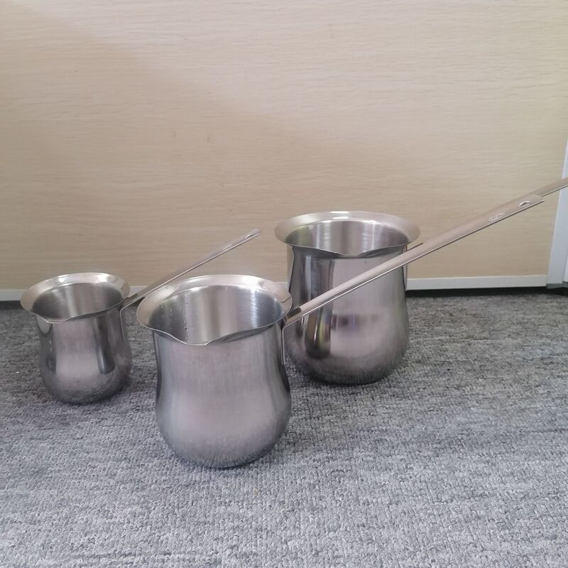 Middle East Arab Turkey Pot Greek Stainless Steel Coffee Cup Milk Cup Warm Milk Warm Cup No. 6/7/8 Middle East Arab Turkey Pot Greek Stainless Steel Coffee Cup Milk Cup Warm Milk Warm Cup No. 6/7/8
