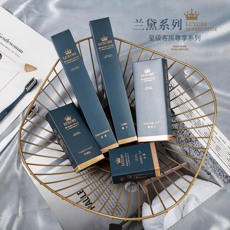 五星级酒店专用一次性洗漱用品套装高档民宿用一次性牙刷牙膏牙具|undefined