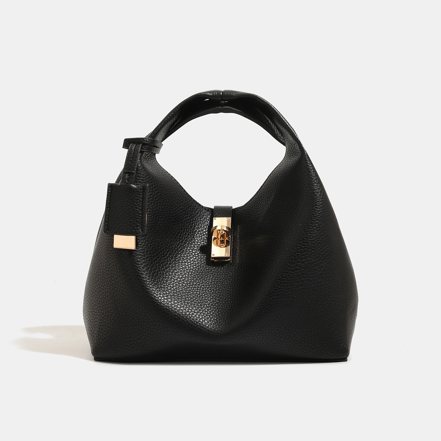 High-End Bags for Women 2026 Spring New Retro Bucket Bag Simple and Fashionable Hand-Held Vegetable Basket Bag Crossbody Bag