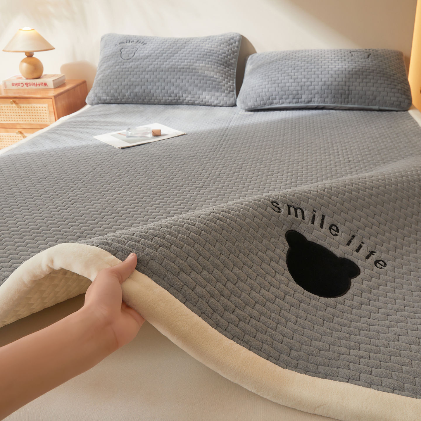 Colchón espeso cojín dormitorio para niños sábanas 90x190 colchón plegable colchón