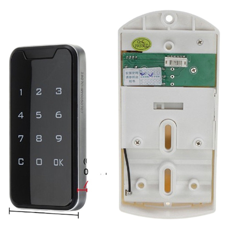 Muebles cue contraseña electrónica cerradura del Gabinete Archivo de bloqueo de contraseña sauna gimnasio cajón armario cerradura inteligente