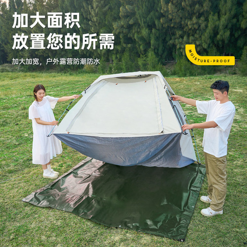Explore Waterproof Mat Outdoor Camp Ground Pad Thick Picnic Tent Camping Outdoor Waterproof Mat Portable Ground Cloth