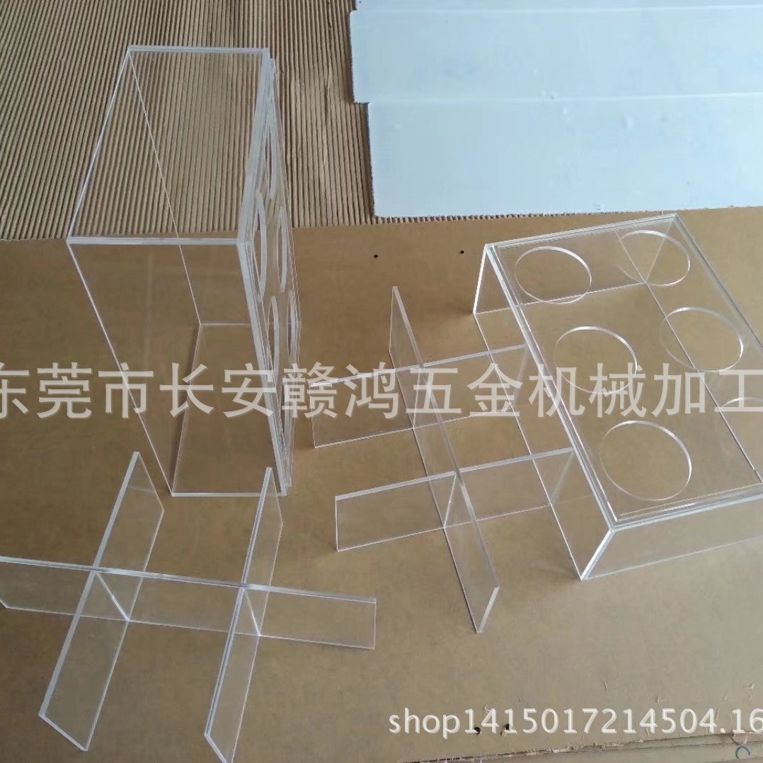 高透明亚克力板有机玻璃隔板热弯黑白塑料板uv打印雕刻加工