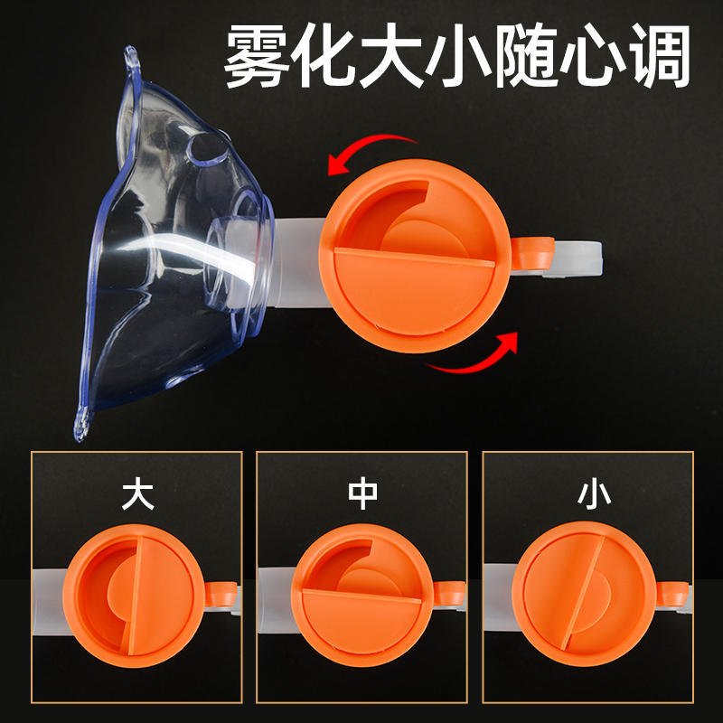 醫用霧化器面罩一次性無菌成人兒童吸入機配件家用通用套裝霧化