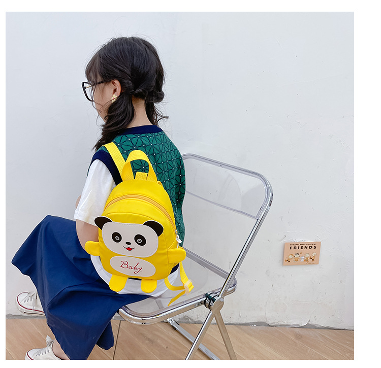 Kindergarten schoolbag for children, boys and girls, 1-3-5 years old, anti-wandering rope, cute frog, double-shoulder baby small backpack undefined