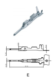 LX6112-0.7S 垃连接器端子8240-0543