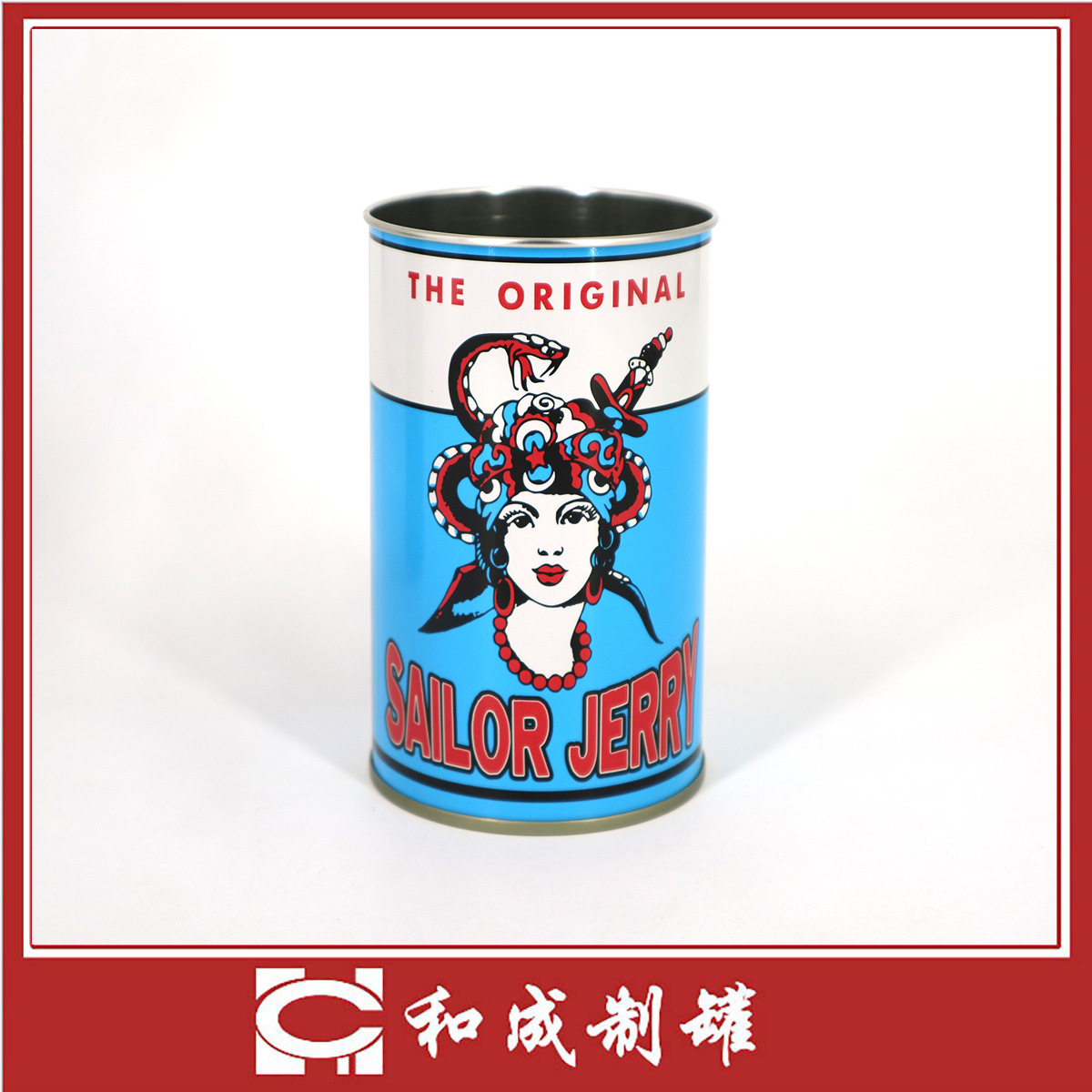 7110# 425g马口铁罐 易拉罐 空罐 饮料罐 圆罐 食品罐 彩印罐