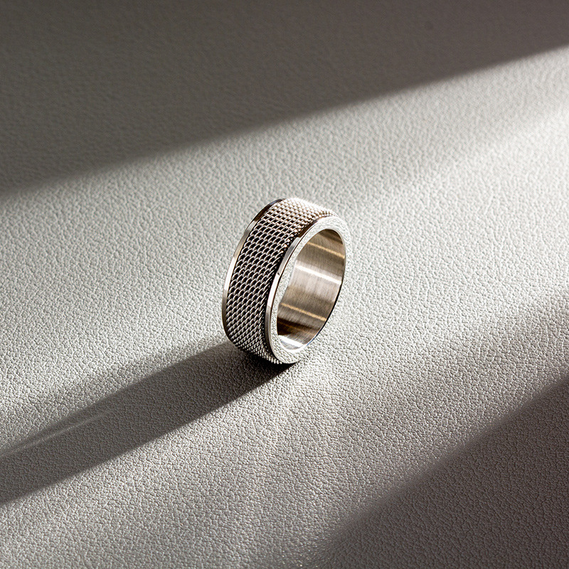 13, 6 Ring Size 1 Piece Quantity Basic Modern Style Geometric 304 Stainless Steel Plating Gold Plated PVD Coated Men'S Rings Men Signet Rings