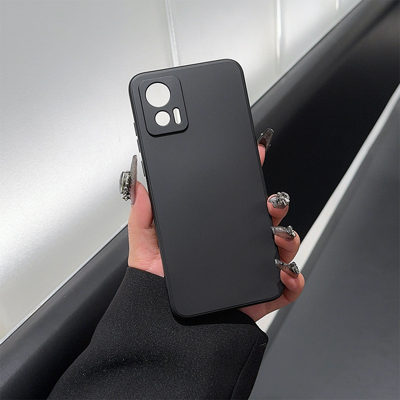 Funda protectora de TPU suave para Motorola Edge 50 Fusion 60pro, funda lisa con borde suave, funda líquida para teléfono móvil