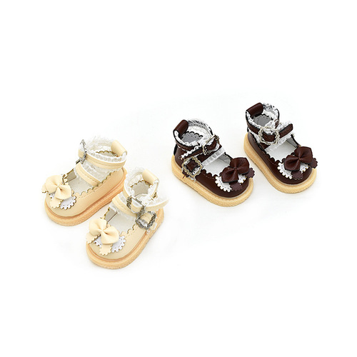 bjd shoes 6 points baby shoes 1/4 points BJD leather shoes 30cm joint bar bi doll clothes changing accessories