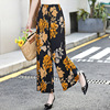 Summer bamboo ethnic trousers, skirt, for middle age, ethnic style, western style, plus size