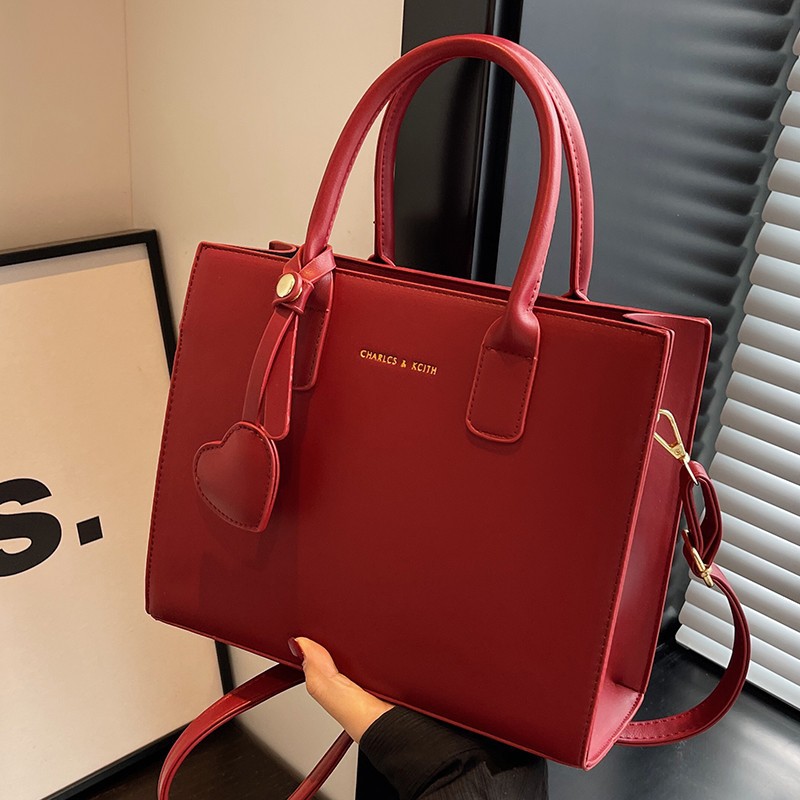 High-end Crossbody Small Shoulder Bag for Women, 2024 New Model Bridesmaid Bag, Handheld Small Purse, Red Wedding Bridal Bag