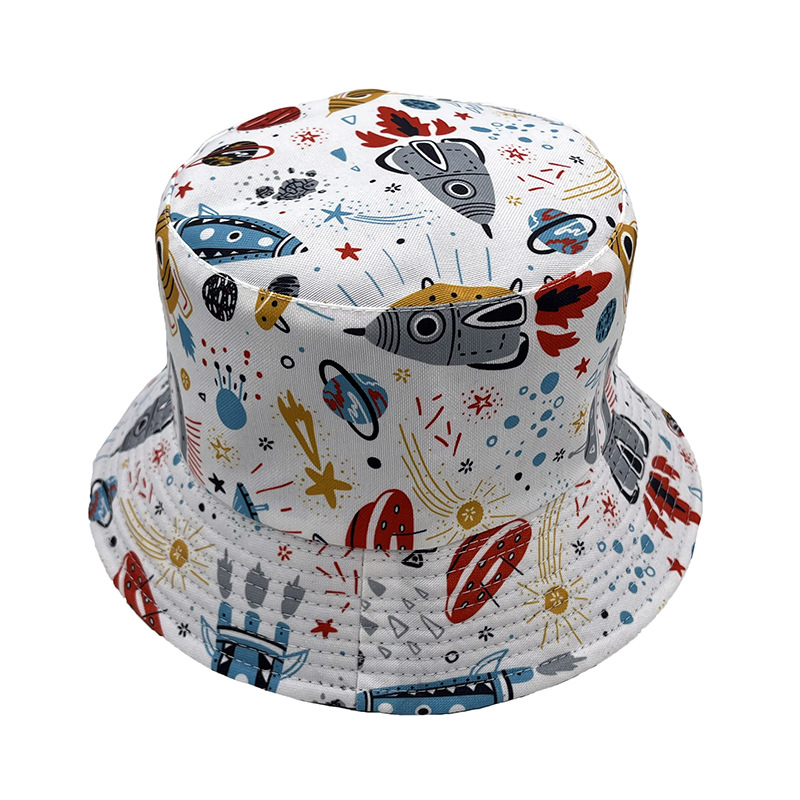 Unisex Basic Cartoon Flat Eaves Bucket Hat display picture 1