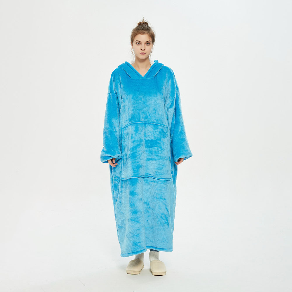 라이트 블루 롱 스타일