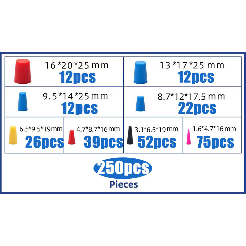 Amazon シリコンプラグクロスボーダーテーパープラグ電気メッキスプレー塗装粉末防塵シールゴム防水プラグゴムキャップ|undefined