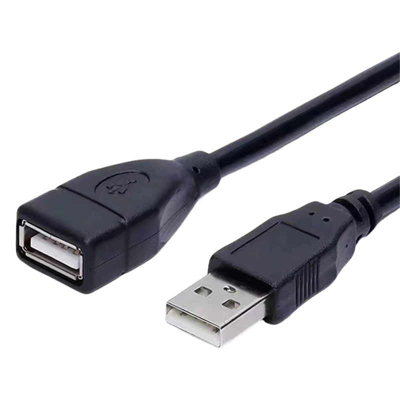 Полностью медный удлинитель USB2.0 от мужчины к женщине с магнитным кольцом, двойной экран, Удлиненный кабель для передачи данных беспроводной сетевой карты A/F