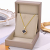 Elite fashionable necklace stainless steel, chain for key bag , European style, simple and elegant design, does not fade, wholesale