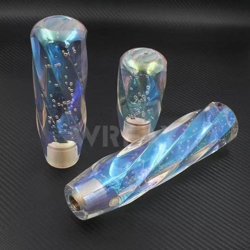Twisted crystal colorful shift knob gear shifter car modification shifter handle gear lever shift lever shift knob