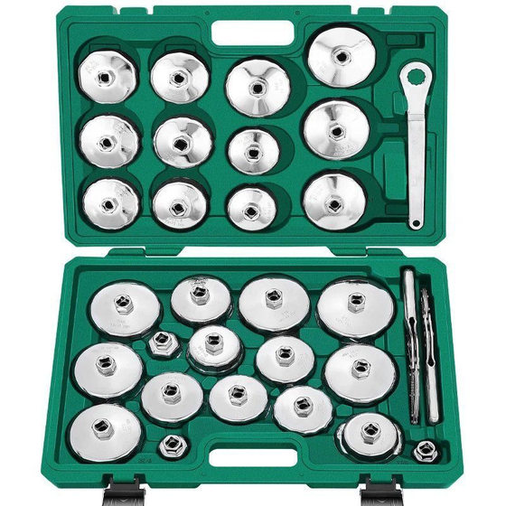 Cap oil grid disassembly tool oil filter wrench socket tool suit disassembly car filter wrench