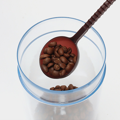 Acrylic fruit powder spoon plastic stirring stick small spoon milk tea shop ounce creamer spoon coffee bean powder measuring spoon 15g