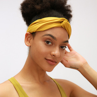 A new generation of yoga hair band elastic breathable sweat-absorbent headband fashion hair running sports antiperspirant scarf