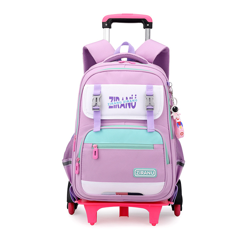 Venta especial de nueva mochila de tirón para estudiantes de primaria de grado 3 - 6 mochila de doble uso de gran capacidad para la escuela mayorista