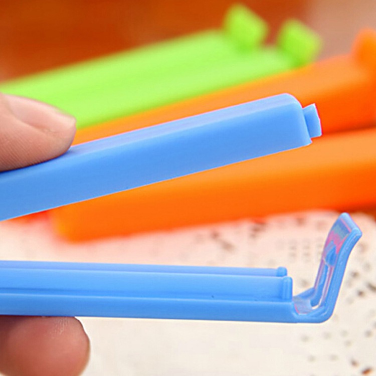 estilo coreano 5 bolsas de bocadillos de color caramelo bolsas de alimentos bolsas de alimentos clips de sellado clips de sellado clips de preservación fábrica al por mayor
