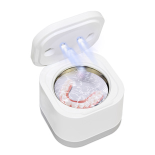 Cleaning Machine Ultrasonic Cleaner Uv Lamp Sterilization Cleaning Dentures Powder Brush Jewelry Bracelet Braces Cleaner