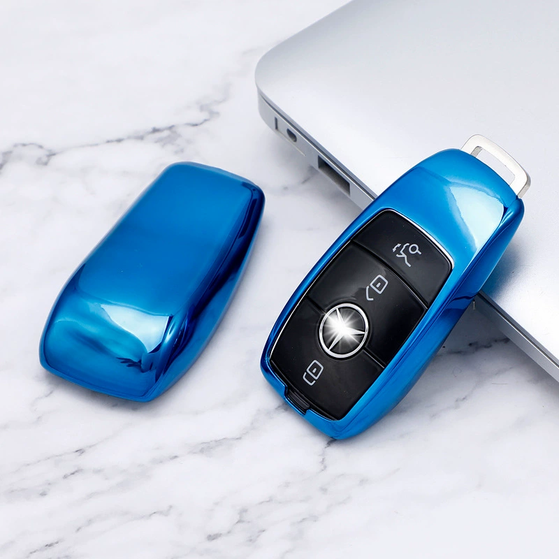 Чехол для ключей Mercedes-Benz подходит для автомобильного ключа A C E-Class C260 E300L, получехол для ключей из ТПУ