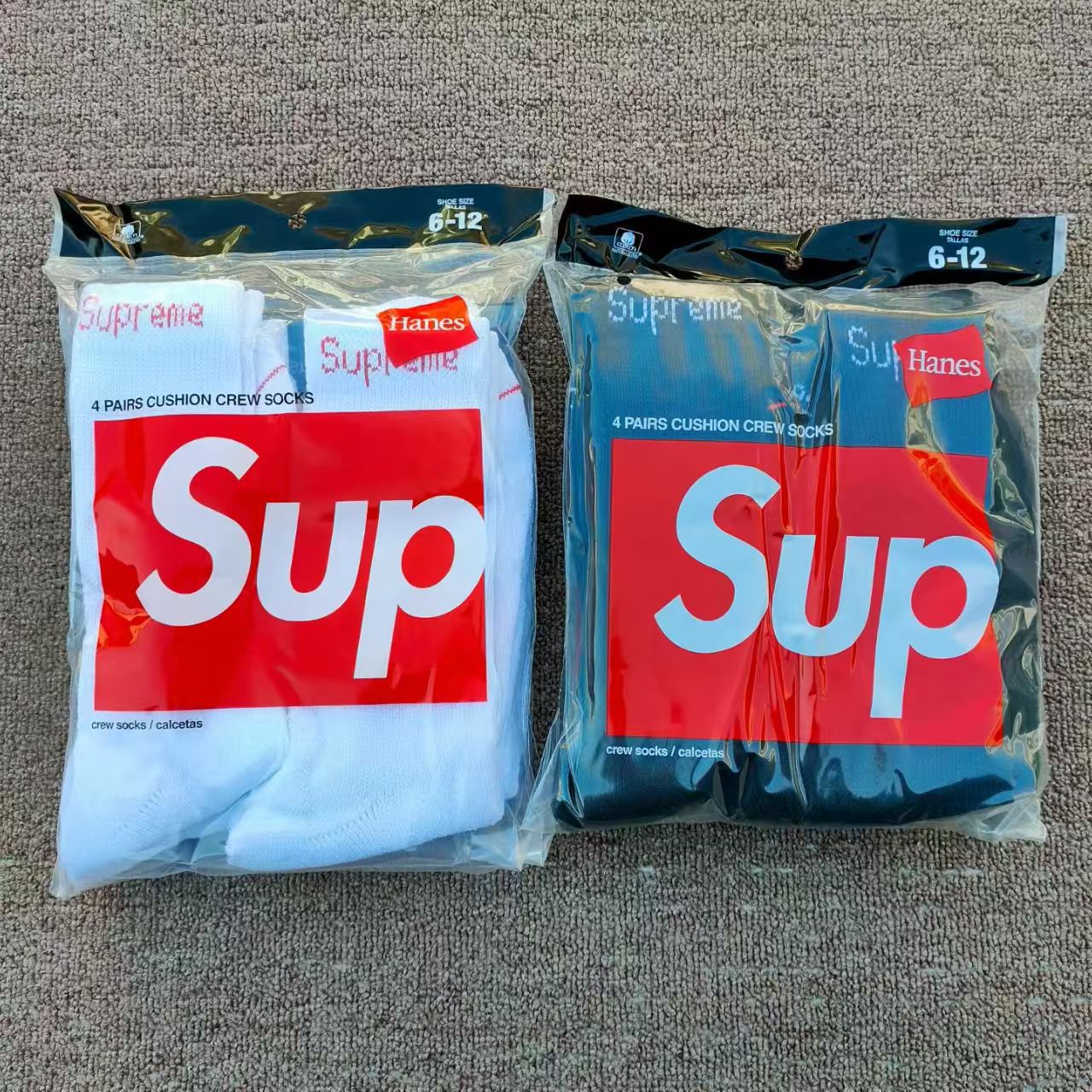 Sup Sports Socks Men's High Tube Terry Socks 4 Pairs of Joint Casual Cotton Socks Outdoor Sports Trendy Socks Export Socks