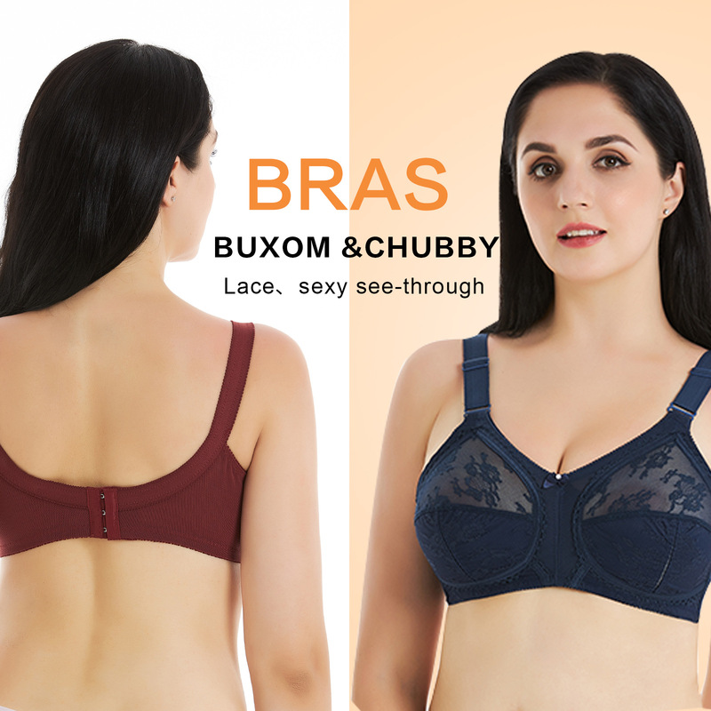 Factory Direct Sales Foreign Trade Extra Large Size Thin Full Cup Bra with Side Breast Support, No Underwire, Bcdefh Cup Plus Bras Factory Direct Sales Foreign Trade Extra Large Size Thin Full Cup Bra with Side Breast Support, No Underwire, Bcdefh Cup Plus Bras