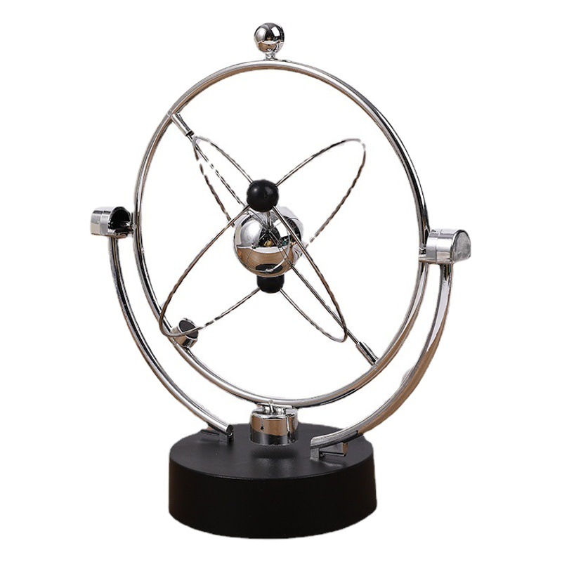 603 dispositivo de oscilación de la máquina de movimiento permanente del cuerpo celeste Newton columpio decoración de escritorio del hogar noria decoración de la Oficina
