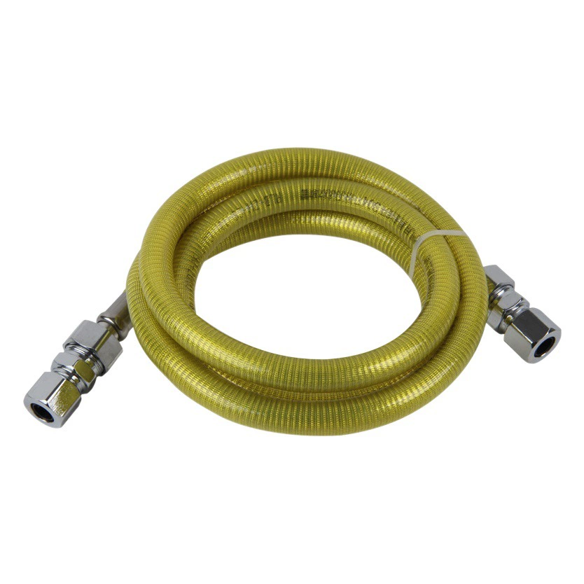 Газовая труба металлическая гофрированная Соединительная труба 304 нержавеющая сталь Взрывозащищенная труба для сжиженного газа водонагреватель плита шланг