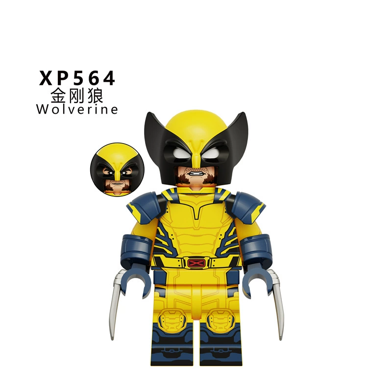 Специализированная внешнеторговая сумка для супер-Британский X-Men Магнитный Король Конструкторы Постановка KT1076 Игрушки XP564 XP569