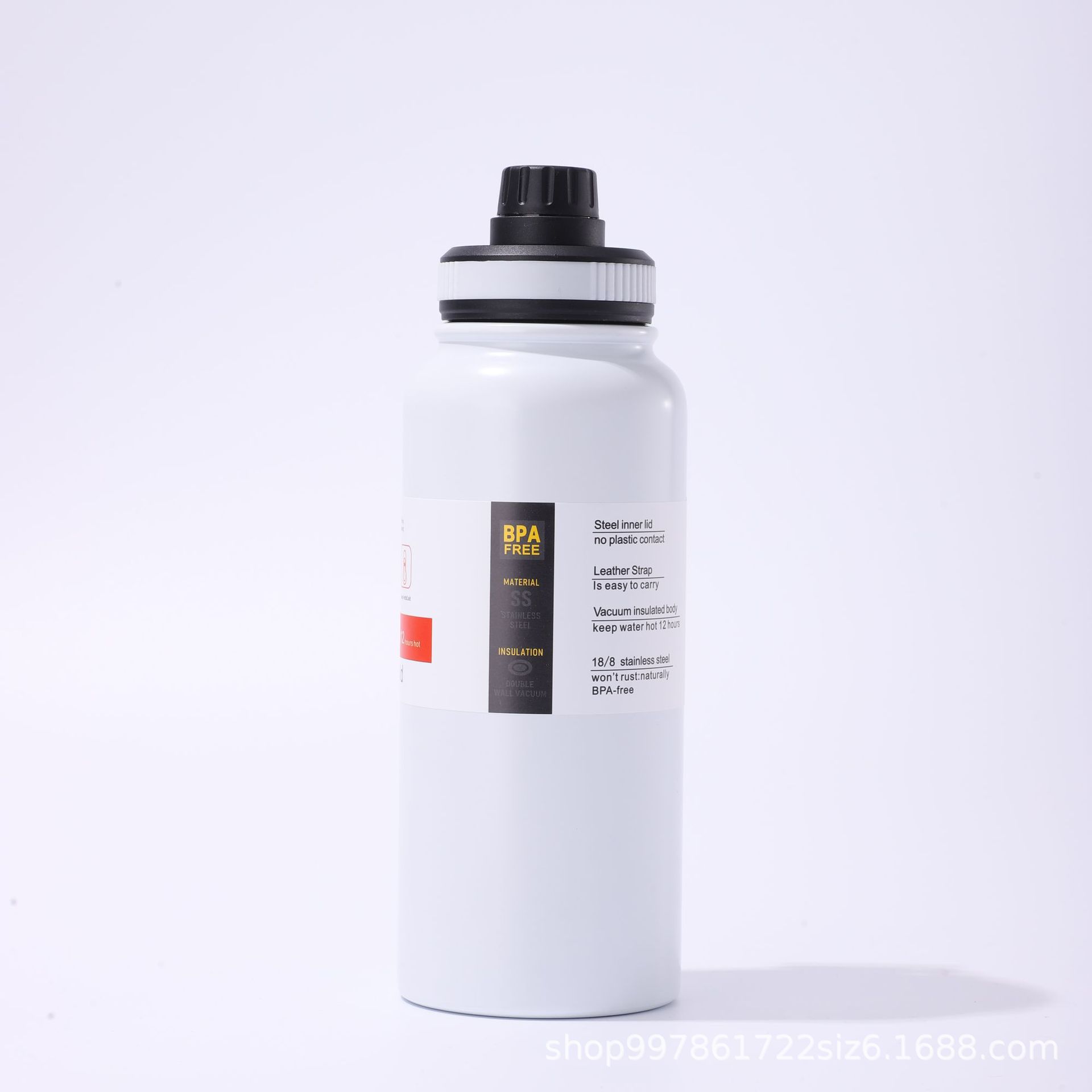 Botella espacial transfronteriza 304 taza de acero inoxidable de alta capacidad portátil al aire libre viaje de montaña taza de agua al por mayor