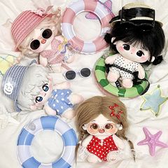 10cmベビー服 10cm ノーマルボディコットンドール服 ラブブ ラブブベビー服 夏水着スーツ