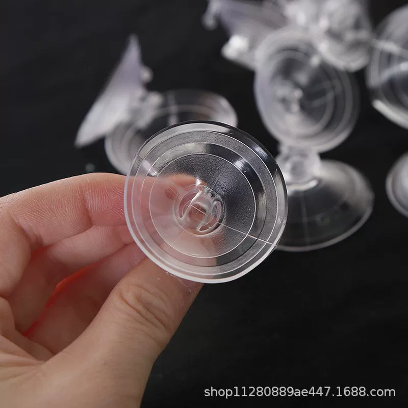 Мощные прозрачные крупные украшения PVC, оптом, диаметр 4 мм, 4 см