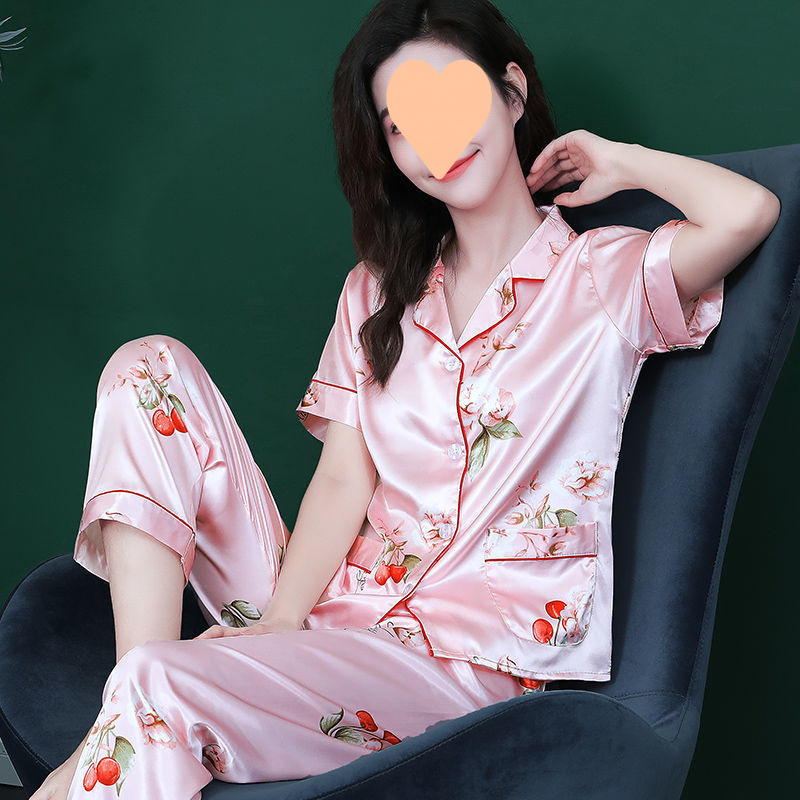 Sc-short and long lotus root evening cherry blossoms