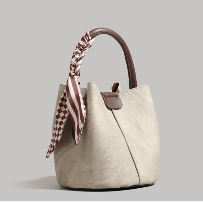 Comprar bolso femenino 2025 primavera y verano bolso de cubo bolso de cercanías moda de alta gama bolso de mensajero de todo fósforo