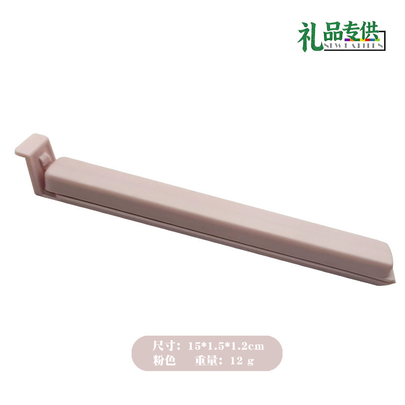 Fábrica de clip de plástico en stock clip de bolsas de alimentos clip de sello de té bolsas de bocadillos clip de sello regalo