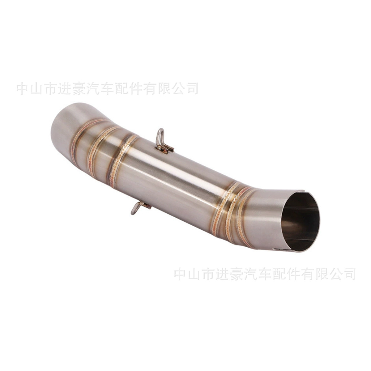 Suitable for Motorcycle Exhaust Pipe Modification Cb400F Middle Section Connecting Pipe Cb400X/R Exhaust Pipe Factory Direct Sales