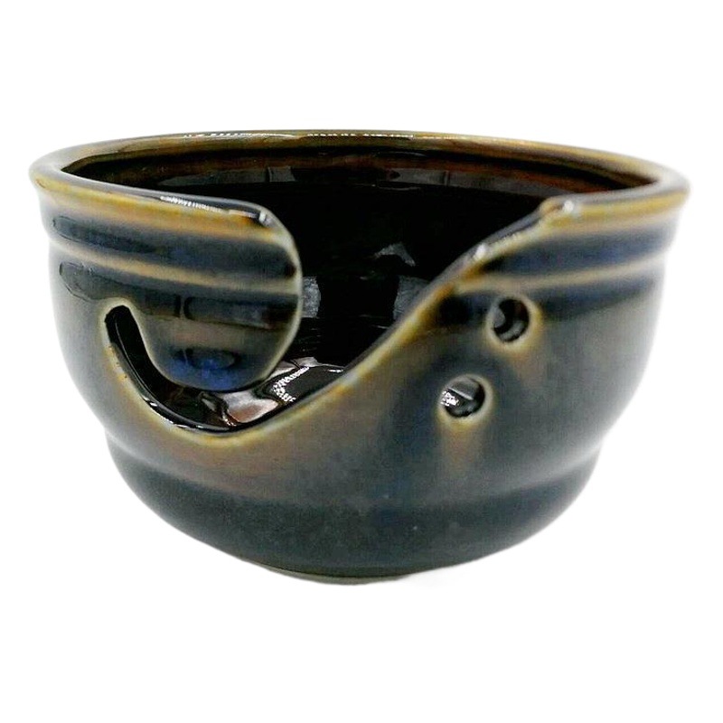 Exportación a Europa creativo tazón de lana de cerámica tazón de cerámica de la costura