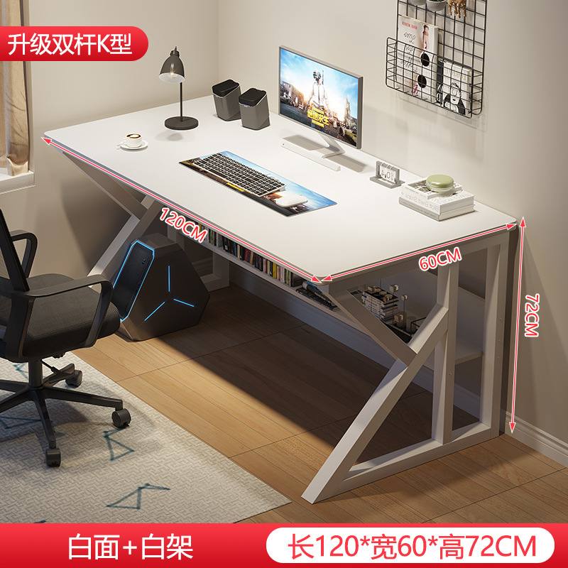 Mesa de computadora de escritorio simple mesas y sillas de deportes electrónicos escritorio doméstico escritorio de escritorio de estudiantes escritorio de dormitorio escritorio escritorio de oficina escritorio image 17