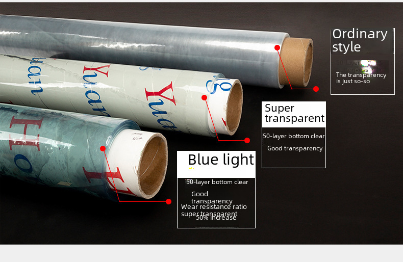 PVC transparent luggage case protective cover suitcase trolley case cover sports dust cover cross-border wholesale generation