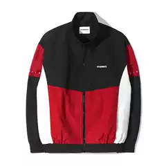 The same style of Wenxing Yi, the weak hero of Japan and South Korea, Yiyang Qianxi, the same style of QT8 color matching windproof waterproof coat of stars