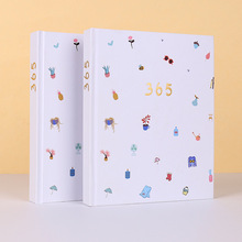 現貨手賬本 創意365天筆記本學生日記本創意禮品手賬本 可定圖案