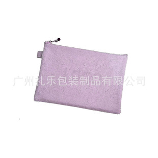 Imitation Leather Zipper bag, Zipper bag, Hot Stamping, Sewing, Jewelry Storage, Leather Boutique Clutch bag