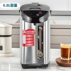 クロスボーダー 110V 電気ケトル家庭用大容量 6.8L ケトル全自動ステンレス鋼恒温ケトル